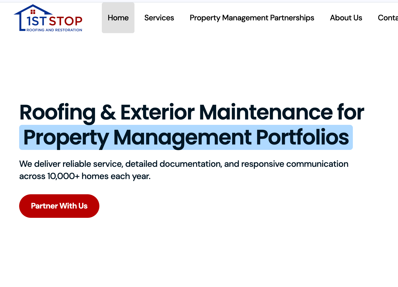 1st Stop Roofing and Restoration